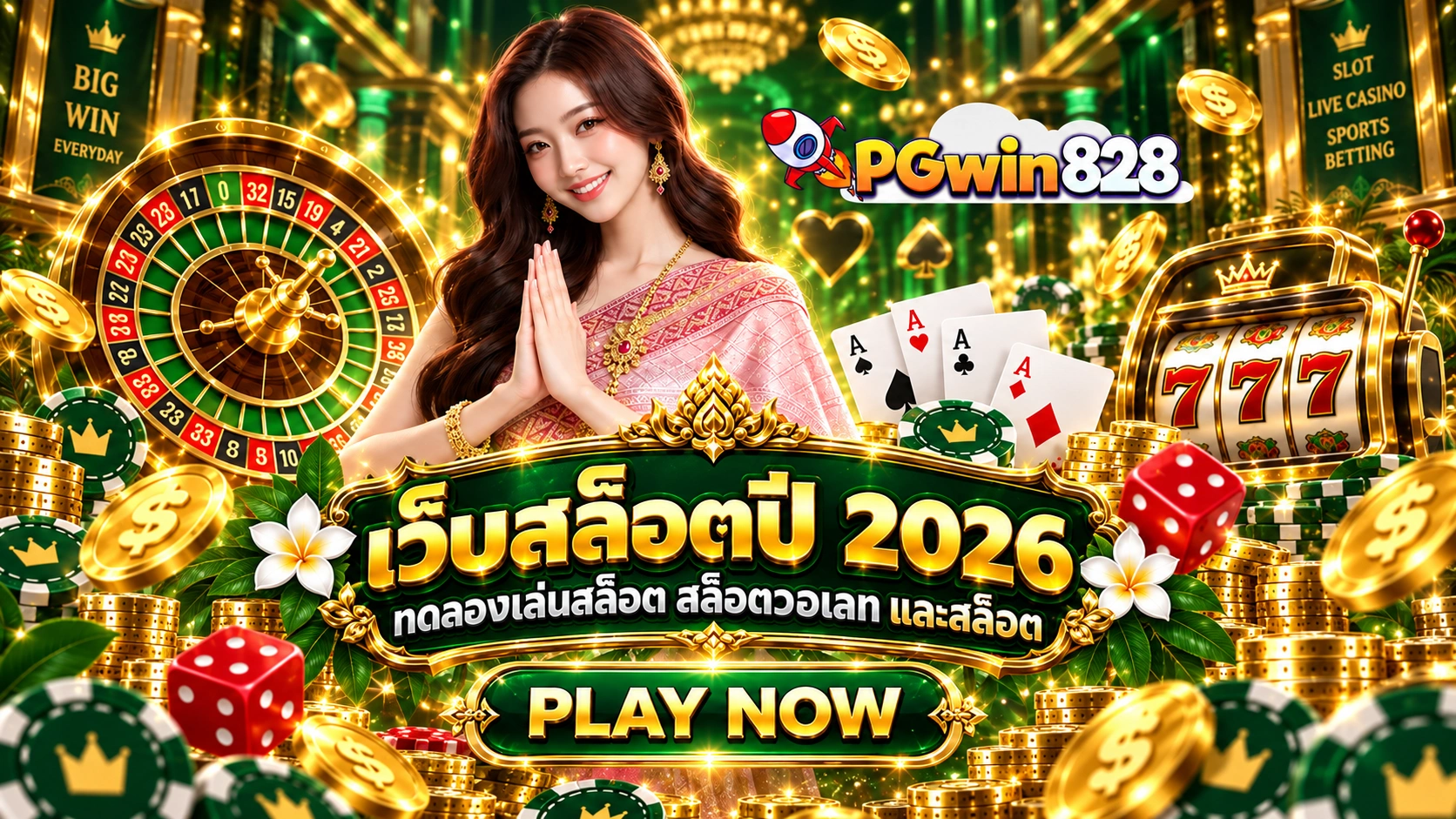 PGWIN828 สล็อตเว็บตรง 2026 ทดลองเล่นสล็อต สล็อต PG และ PG Slot ครบทุกสไตล์